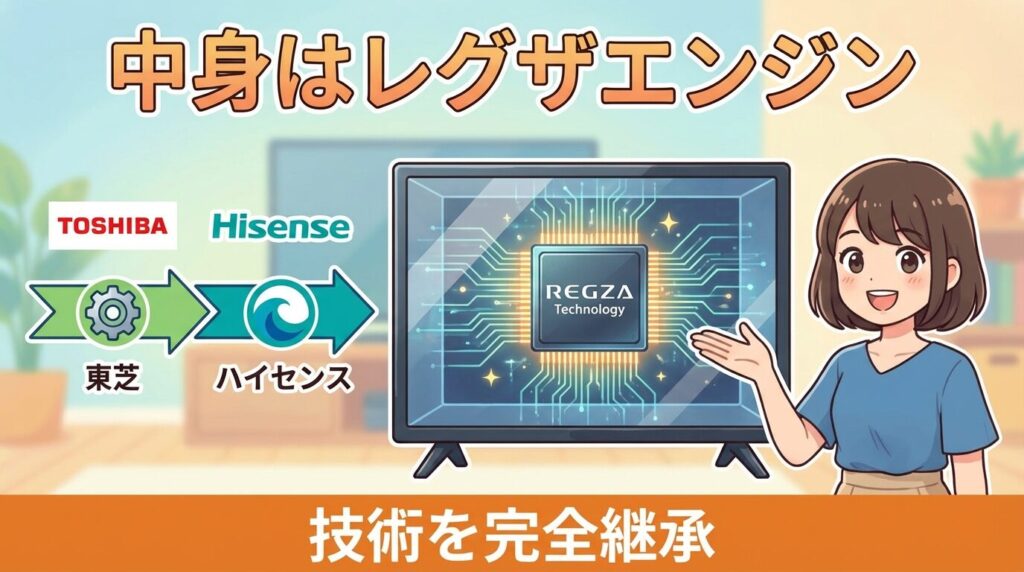 中身は東芝？レグザエンジン搭載の秘密