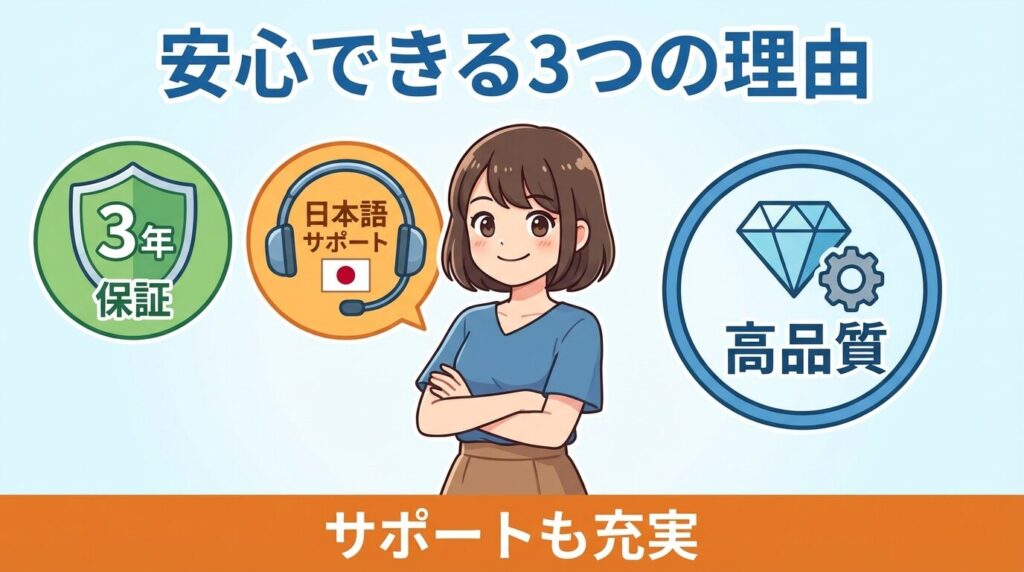 ハイセンスのテレビはどこの国製でも安心な理由