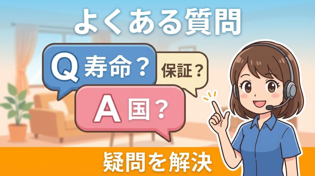 ハイセンスのテレビに関するよくある質問（Q&A）