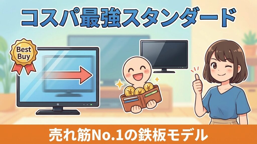 コスパ最強の倍速パネル搭載スタンダード