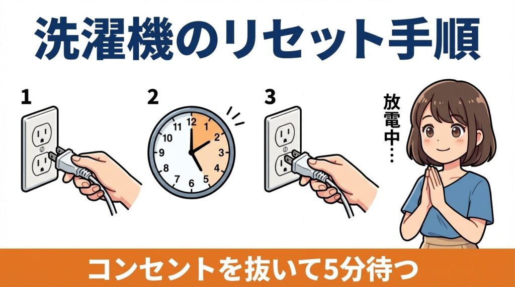 どうしても動かない時の「リセット」方法