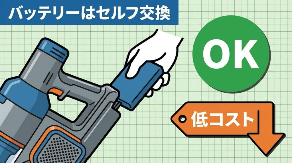 バッテリー交換なら自分で安く済む