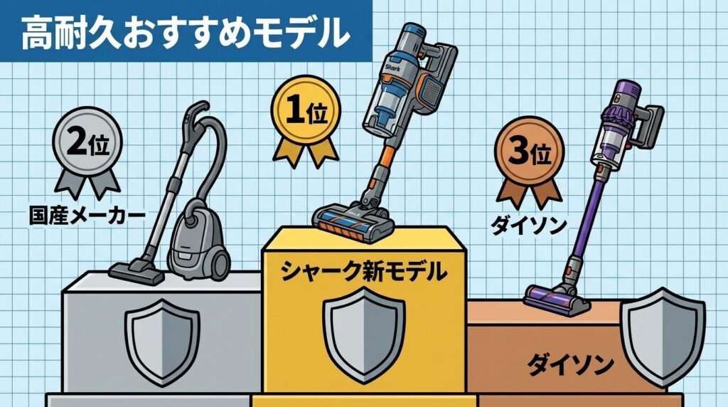 次に選ぶべき高耐久なおすすめモデル