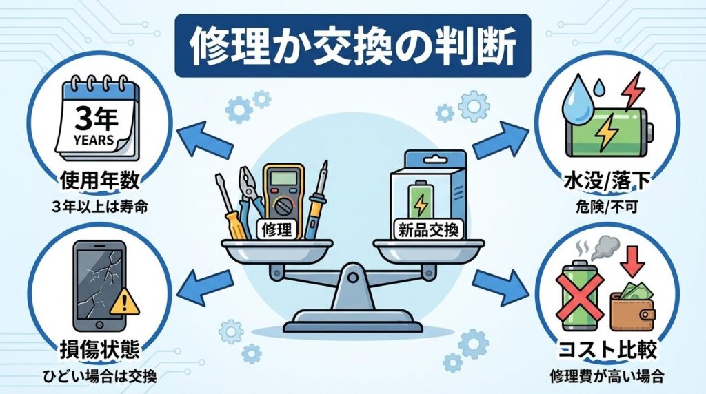 修理を諦めるべき損益分岐点の見極め方